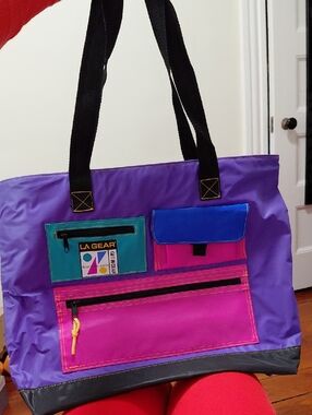 Vintage L.A. Gear 80s 90s Gym Tote
